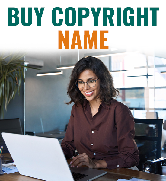 Buy Copyright Name